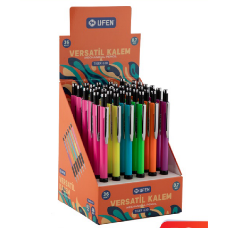 UFEN 630 TİGER VERSATİL KALEM 0.7 36LI