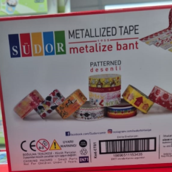 SÜDOR CT01 METALİZE BANT 60LI #2 SÜDOR CT01 METALİZE BANT 60LI #2