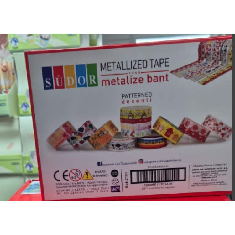 SÜDOR CT01 METALİZE BANT