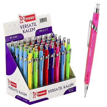 MİKRO MP-213T STANDLI VERSATİL KALEM 0.7MM 40'LI MİKRO MP-213T STANDLI VERSATİL KALEM 0.7MM 40'LI