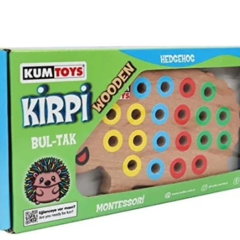 KUMTOYS WOODEN KİRPİ BULTAK  KUMTOYS WOODEN KİRPİ BULTAK