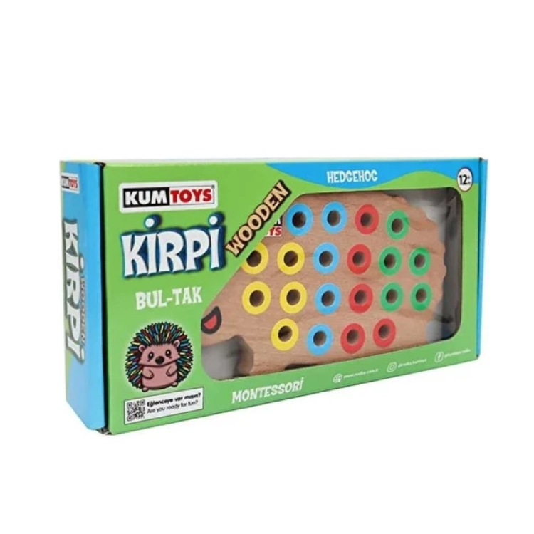 KUMTOYS WOODEN KİRPİ BULTAK