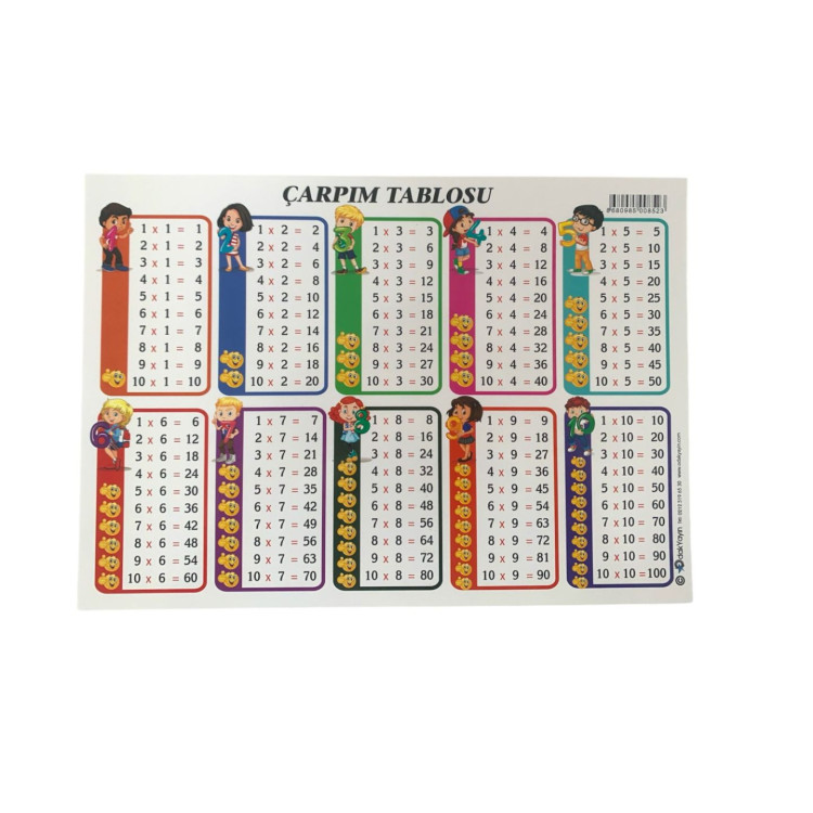 ODAK A-4 ÇARPIM TABLOSU 10'LU