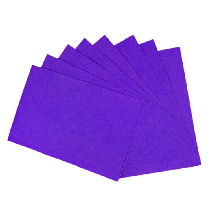 50x70 Okul Keçe Tabaka 10lu -Mor-