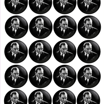 ROZET SİYAH ATATÜRK 10 KASIM 20Lİ -M06 ROZET SİYAH ATATÜRK 10 KASIM 20Lİ -M06