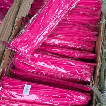 TEK RENK 30CM ŞÖNİL 100LÜ -FUŞYA