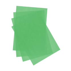 Renkli A4 Pelür Kağıt 250li -Açık Yeşil-