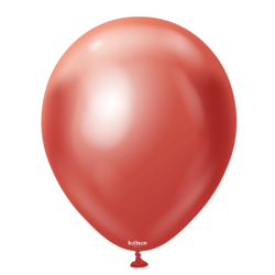 Krom 12" Balon Kalisan Kırmızı (Red) 50Lİ