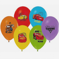 Hazır Baskı Lisanslı Balon Cars 100lü