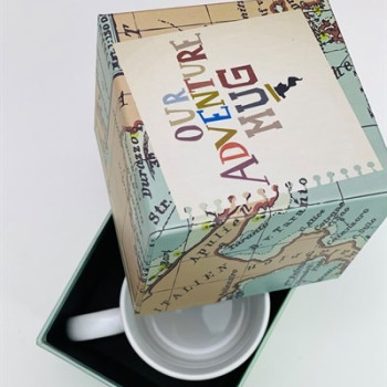 Karton Kutulu Our Adventure Mug Tasarımlı Kupa (KKP-AUM-1) Karton Kutulu Our Adventure Mug Tasarımlı Kupa (KKP-AUM-1)