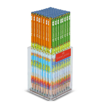 FABER CASTELL DİNO KURŞUN KALEM 2B 72'Lİ PK (FSC)