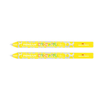 PENSAN 2801 SARI JELY NEON JEL KALEM 12'Lİ PENSAN 2801 SARI JELY NEON JEL KALEM 12'Lİ
