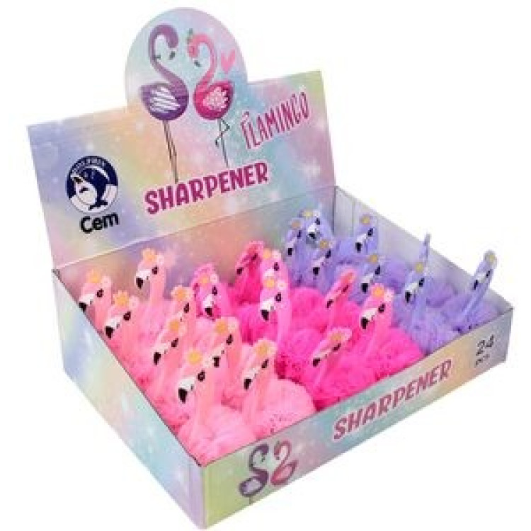 DOLPHIN DLP-SH-430 PELUŞ KALEMTRAŞ FLAMİNGO 24LÜ PAKET