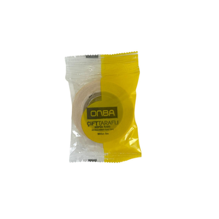 ONBA ÇİFT TARAFLI KÖPÜK BANT 18mm*2mt *500