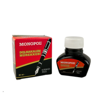 MONOPOL 1112 YAZI MÜREKKEBİ KIRMIZI 12'Lİ*12 MONOPOL 1112 YAZI MÜREKKEBİ KIRMIZI 12'Lİ*12