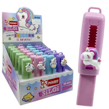 MİKRO ER-4526 UNİCORN SÜRGÜLÜ SİLGİ 24'LÜ