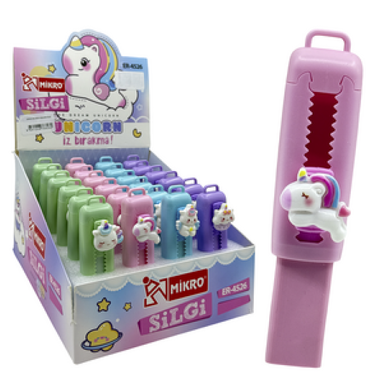 MİKRO ER-4526 UNİCORN SÜRGÜLÜ SİLGİ 24'LÜ
