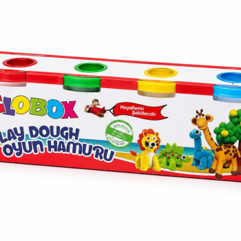 GLOBOX 6653 OYUN HAMURU 4'LÜ*24