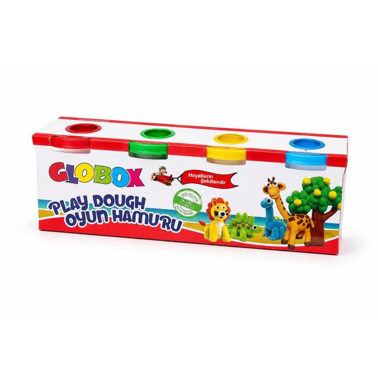 GLOBOX 6653 OYUN HAMURU 4'LÜ*24