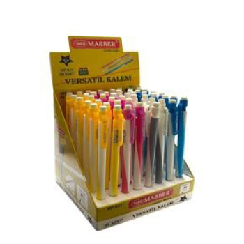 MABER MP-821 STANDLI VERSATİL KALEM 0.7MM 48'Lİ