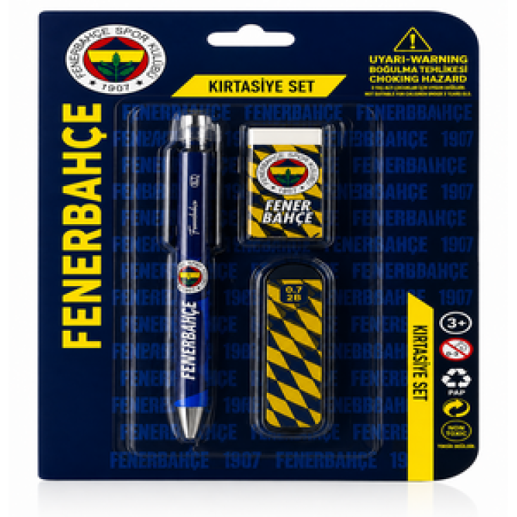 FENERBAHÇE KIRTASİYE SETİ VERSATİLLİ 3'LÜ 24'LÜ PK.