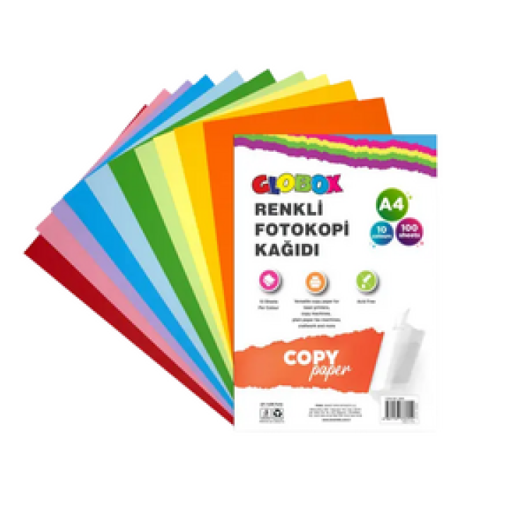 SMART 3695 A4 RENKLİ FOTOKOPİ KAĞIDI 100'LÜ PAKET *24