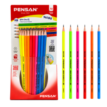 PENSAN 96180 NEON KURŞUN KALEM 72'Lİ PENSAN 96180 NEON KURŞUN KALEM 72'Lİ