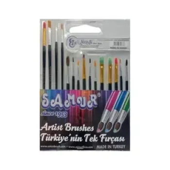 SAMUR 15 Lİ FIRÇA SET