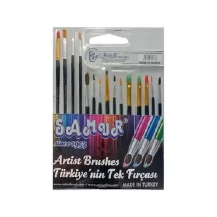 SAMUR 15 Lİ FIRÇA SET