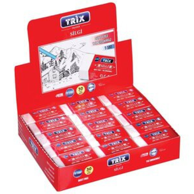 TRİX T-180 BEYAZ SİLGİ 30LU