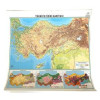 ODAK TÜRKİYE HARİTASI FİZİKİ-SİYASİ 50X70 5li
