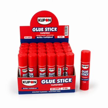KUPON KGS-09 STİCK YAPIŞTIRICI 9GR 24'LÜ *45 KUPON KGS-09 STİCK YAPIŞTIRICI 9GR 24'LÜ *45