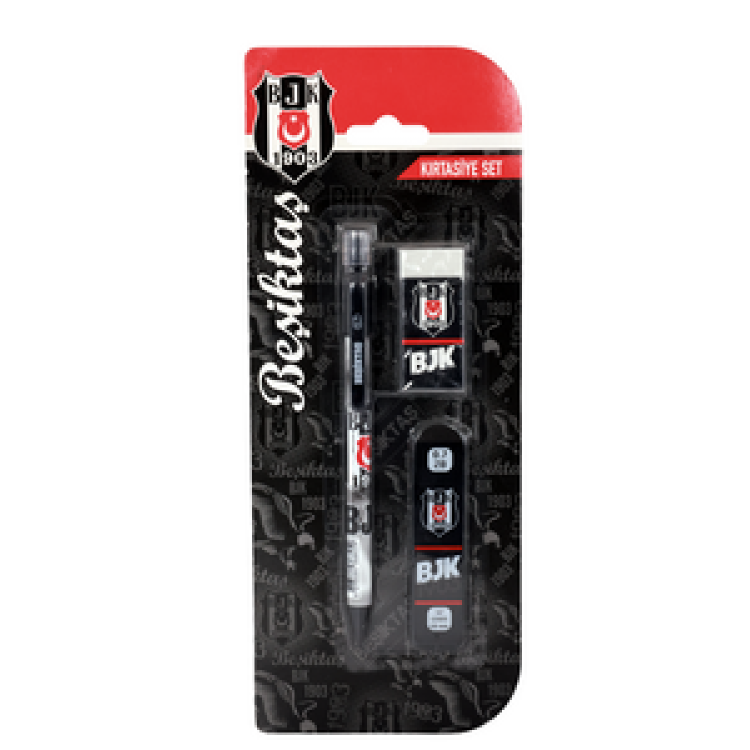 BEŞİKTAŞ 3'LÜ KIRTASİYE SETİ VERSATİLLİ 24'LÜ PAKET