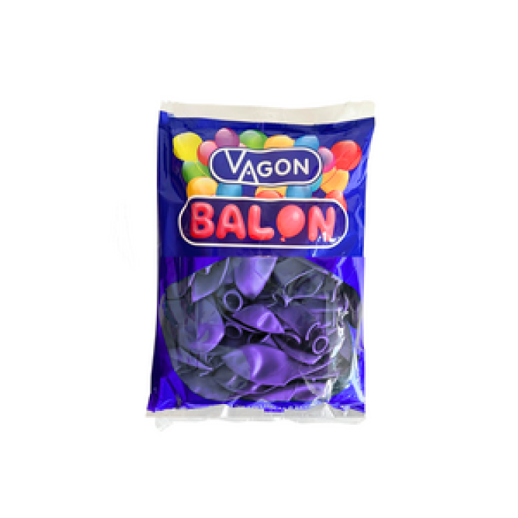 VAGON 8013 MOR BALON 100'LÜ*30 >
