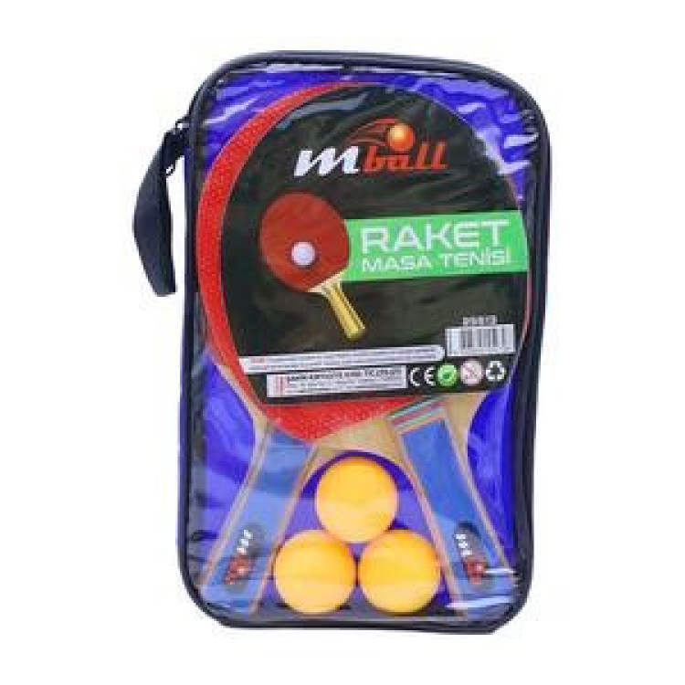 MİKRO MBALL 25613 ÇANTALI İKİLİ RAKET SETİ
