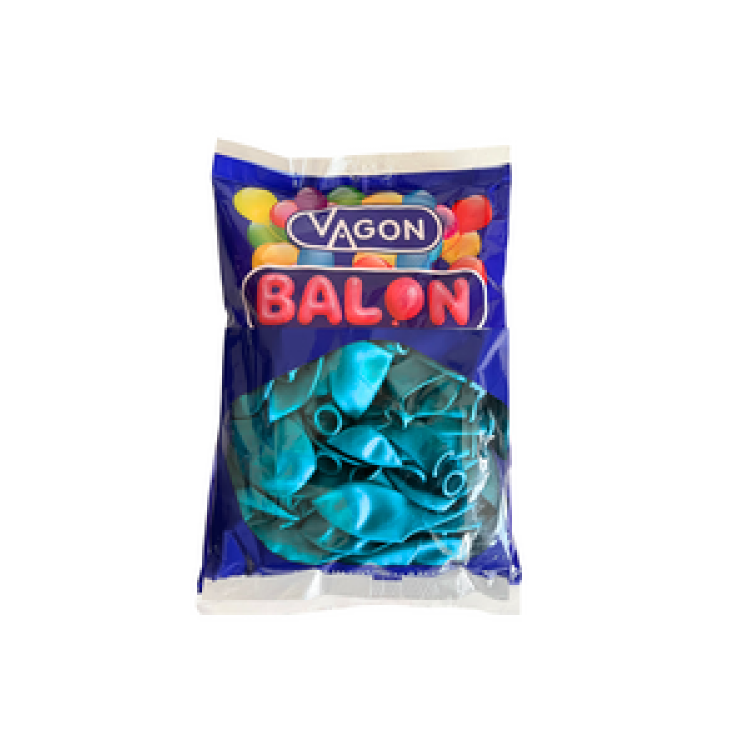 VAGON 8010 MAVİ BALON 100'LÜ >