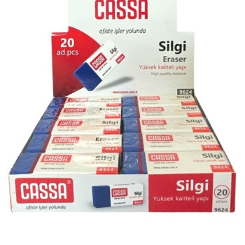 CASSA 9624 SINAV SİLGİSİ 20'Lİ PAKET *36 > CASSA 9624 SINAV SİLGİSİ 20'Lİ PAKET *36 >