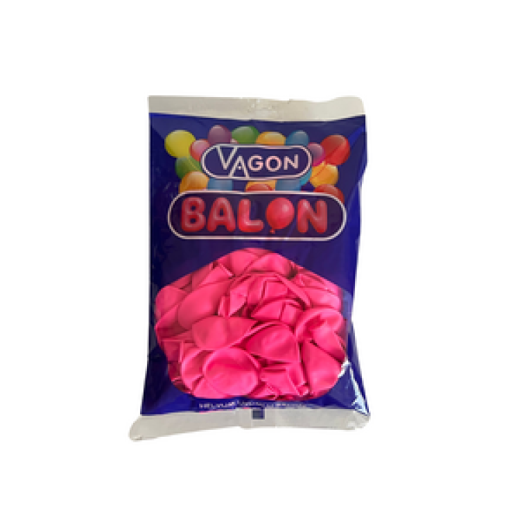 VAGON 8004 PEMBE BALON 100'LÜ*30 >