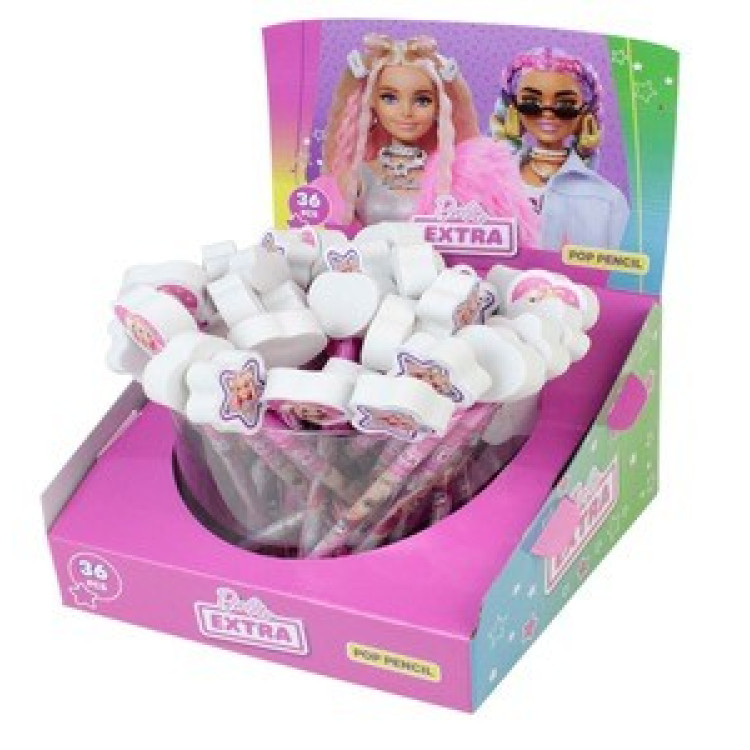 BARBİE B-741 SİLGİLİ GEÇMELİ KALEM 36LI PAKET ^