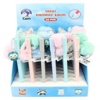 DOLPHIN EBP-7212 SİLGİLİ TÜKENMEZ KALEM 36'LI