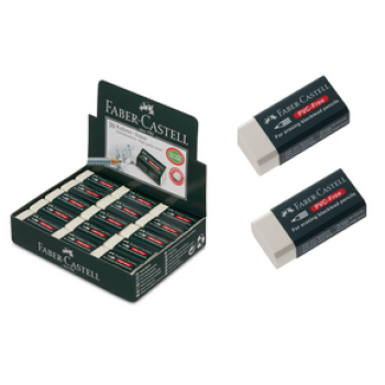 FABER CASTELL 7085 KILIFLI BEYAZ SİLGİ 30'LU *30 FABER CASTELL 7085 KILIFLI BEYAZ SİLGİ 30'LU *30