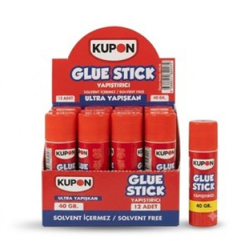 KUPON KGS-40 STİCK YAPIŞTIRICI 40GR 12'Lİ *36 KUPON KGS-40 STİCK YAPIŞTIRICI 40GR 12'Lİ *36