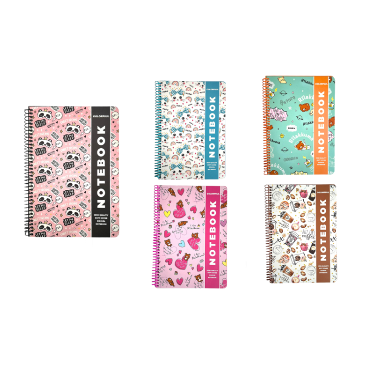 KROP STİCKERLİ KARELİ  DEFTER COLORFUUL-26 100YPR.12Lİ PAKET > 4