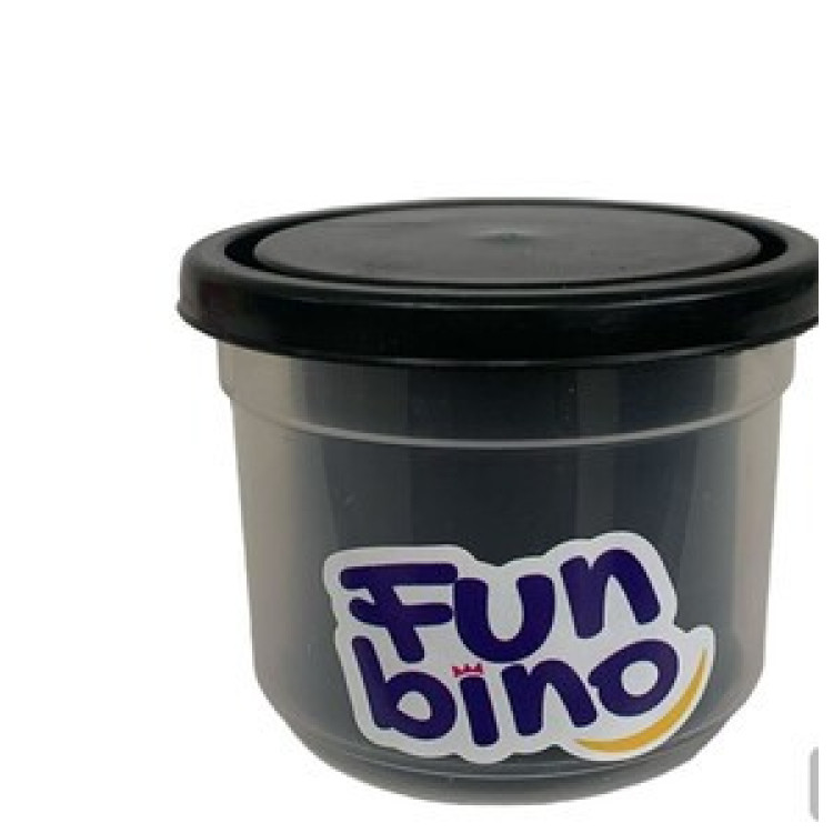 KAMP.FUN BİNO OYUN HAMURU 115 GR.SİYAH*96