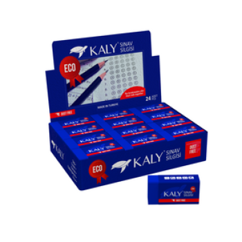 KALY ART.591 MAVİ SINAV SİLGİSİ 24'LÜ KALY ART.591 MAVİ SINAV SİLGİSİ 24'LÜ