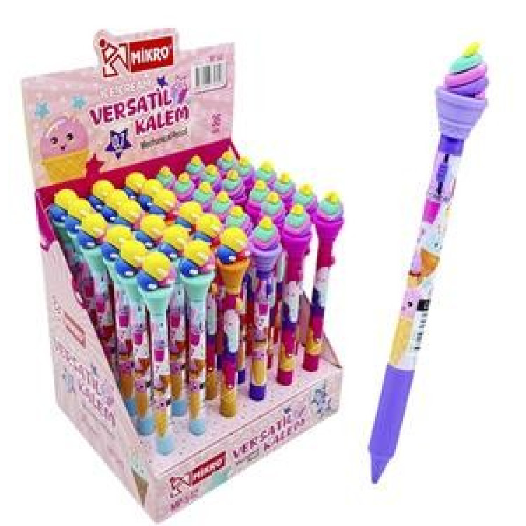 MİKRO MP-542 ICE CREAM VERSATİL KALEM 0.7MM 36'LI