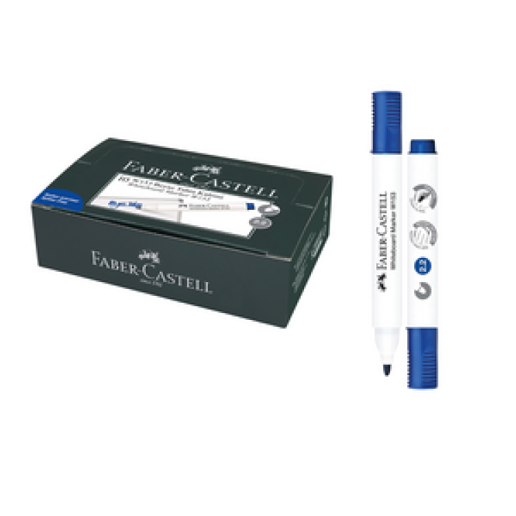 FABER C. W153 TAHTA KALEMİ MAVİ 10'LU *44