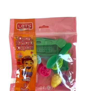 LETS L-8421 OYUN HAMURU KALIBI WAFFLE SETİ*60 LETS L-8421 OYUN HAMURU KALIBI WAFFLE SETİ*60