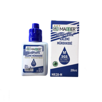 MABER MR28-M BEYAZ TAHTA KALEMİ MÜREKKEBİ MAVİ 6'LI MABER MR28-M BEYAZ TAHTA KALEMİ MÜREKKEBİ MAVİ 6'LI