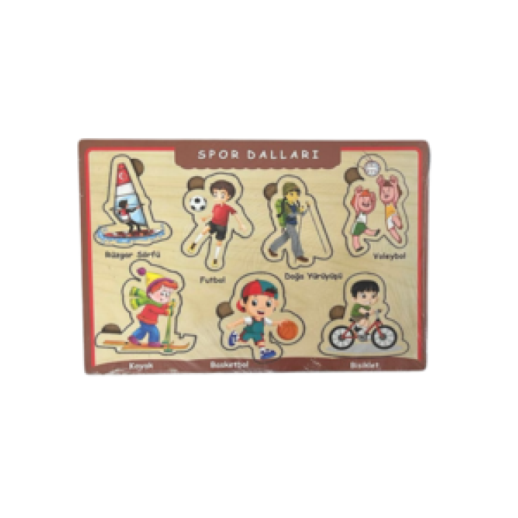 AHŞAP PUZZLE SPOR DALLARI HEDİYELİ DERGİ